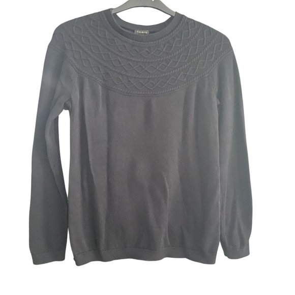 Talbots Black Sweater Size Large - Picture 1 of 6